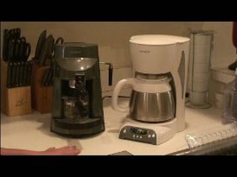 Evdeki Elektronik Aygıtlar Kullanma: Kahve Makinesi Kullanma Resim 1