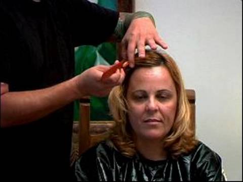 Nasıl Kıvırcık Saç Modelleri Yapmak İçin : Kıvırcık Saç Kıvırcık Saç Taramak  Resim 1