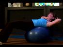 14 Egzersiz Topu Egzersiz : Egzersiz Topu İle Twist Egzersizi  Resim 4