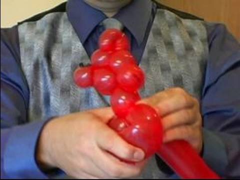 Balon Şekiller Yapmak İçin İpuçları: Balon Hayvanlar İçin Kravat İtmek Resim 1