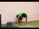 Gelişmiş Yoga Poses: Yoga Uyluk Germek Duvar Desteği Resim 4