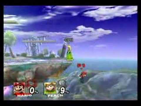 Nintendo Wii İçin "super Smash Brothers Brawl": Mario'nın Düzenli Saldırılar "super Smash Bros Brawl Nintendo Wii İçin" Üzerinde