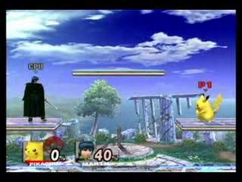 Nintendo Wii İçin "super Smash Brothers Brawl": Pikachu'nın Yön B Taşır "süper Bros Brawl Nintendo Wii Parçalamak İçin" Resim 1
