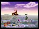 Nintendo Wii İçin "super Smash Brothers Brawl": Donkey Kong Final Smash "super Bros Brawl Nintendo Wii İçin Smash Üzerinde"