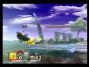 Nintendo Wii İçin "super Smash Brothers Brawl": Pikachu'nın Yönlü Bir Hamle "süper Bros Brawl Nintendo Wii Parçalamak İçin" Resim 3