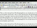 Microsoft Word: Üstbilgiler Ve Altbilgiler Resim 2