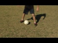 Futbol Salya Hamle: Bacak Arkasında Futbol Taşı Kes. Resim 3