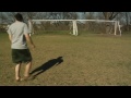 Futbol Salya Hamle: Bacak Arkasında Futbol Taşı Kes. Resim 4