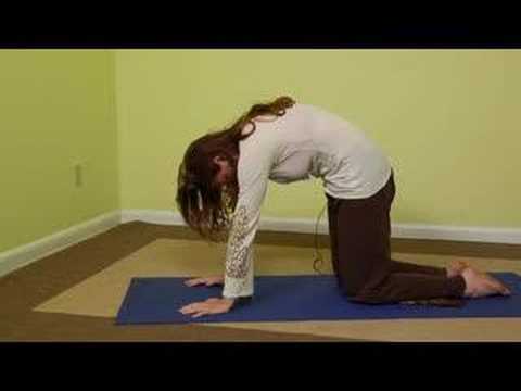Alt Sırt İçin Yoga Egzersizleri: Alt Sırt İçin Yoga Kedi Poz