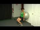 İstikrar Ball Kombinasyonu Egzersizler: İstikrar Ball Egzersizler: Ağız Kavgası Ve Çekiç Bukleler Resim 2
