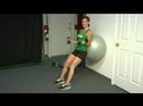 İstikrar Ball Kombinasyonu Egzersizler: İstikrar Ball Egzersizler: Ağız Kavgası Ve Çekiç Bukleler Resim 3