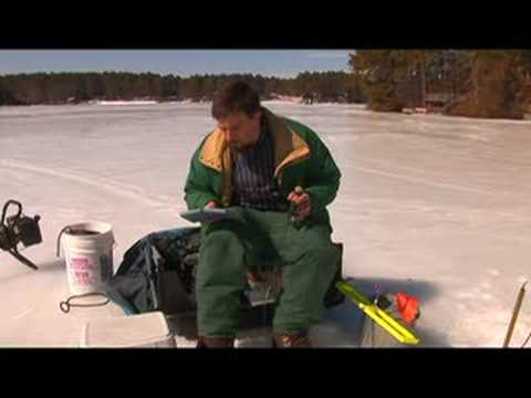 Buzda Balık Avı: İleri Teknikler : Balık Buz Balık Isırık Almak 