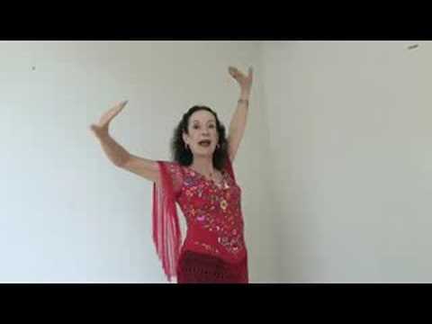 Flamenko Dans Adımları: Flamenko Dans El Ve Kol Kombinasyonları Resim 1
