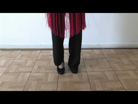 Flamenko Dans Adımları: Flamenko Dans Topuk Grev Sesler Resim 1