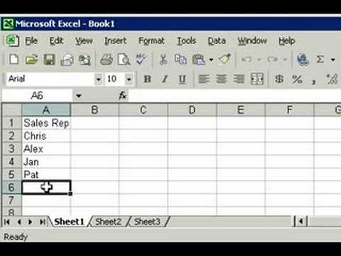 Microsoft Excel 101 Bölüm 4