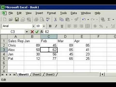 Microsoft Excel 101 Bölüm 5 Resim 1
