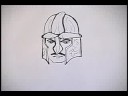 Knights Çizmek İçin Nasıl: Nasıl Bir Şövalyenin Yüz Beraberlik İçin Resim 3