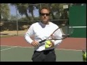 Tenis Yaklaşım Çekim: Ne Zaman Tenis Topspin İle Vurmak İçin