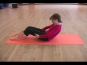 Pilates Isınma Egzersizleri : Yarım Roll-Aşağı Pilates Egzersiz Resim 4