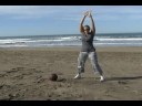 Egzersiz Egzersizler Plaj: Beach Egzersiz Topu Jacks Egzersiz Resim 4