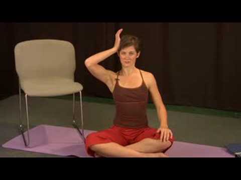 Yoga Isınma Egzersizleri : Yoga Boyun Sıcak Ups Resim 1
