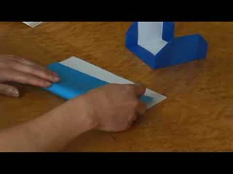 Temel Origami Formları : Katlamayı Origami Oyuncak Yuvarlanan 