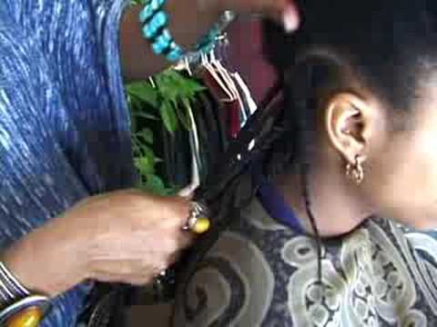 Rasta Saç Modeli Teknikleri : Rasta: İki İplikçik Bakım Twist & Kilit Uzatma