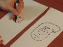 Çizgi Film Yüz İfadeleri Çizmeyi: Deli Çizgi Film İfadeleri Çizmek İçin Nasıl Resim 2