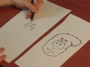 Çizgi Film Yüz İfadeleri Çizmeyi: Korkmuş Çizgi Film İfadeleri Çizmek İçin Nasıl Resim 2