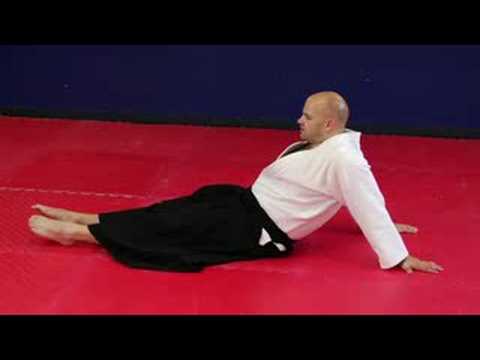 Aikido Egzersizleri Ve Uzanıyor: Aikido Omuz Uzantısı Uzanıyor Resim 1
