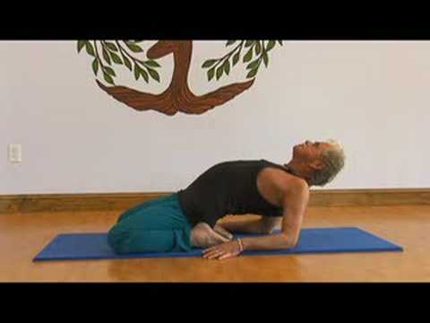 Nazik Yoga Poses: Yoga Arka Viraj Poz Resim 1