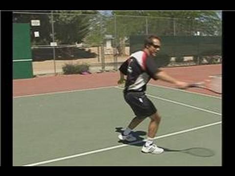 Tenis Çeviklik Matkaplar : Tenis Backhands İçin Ayak Hareketi 