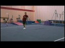 Rekabetçi Jimnastik İpucu : Bir Tam Dönüşü Jimnastik Geriledi Resim 4