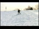 Bir Snowboard Üzerinde Durdurmak İçin Nasıl Ayak Tarafı Snowboard Duruş: Bacaklar & Vücut Resim 2