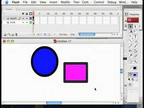 Adobe Flash Animasyon Eğitimi: Flash Animasyon Eğitimi: Nesneleri Oluşturma