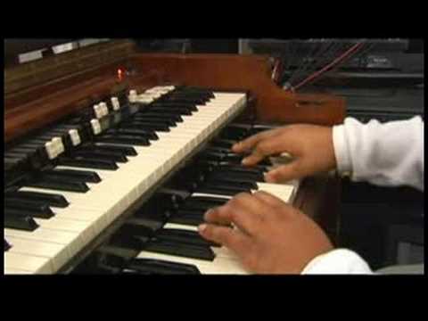 Şekillendirme Hammond B3 Büyük Ölçekli Akorları: Hammond B3 C# Major Ölçekli: Ayak Ve El Resim 1