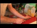 Zencefil Sarımsak-Kırmızı Biber Mayonezli Karides : Karides Zencefil: Sos