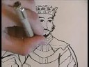 Bir Kral Ve Kraliçe Beraberlik İçin Nasıl : Bir Kral Detayları Çizmek İçin Nasıl 