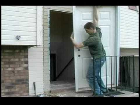 Nasıl Bir Fırtına Kapı Yüklemek İçin : Bir Fırtına Kapı Yüklemek İçin Nasıl: Kapı Teyel  Resim 1