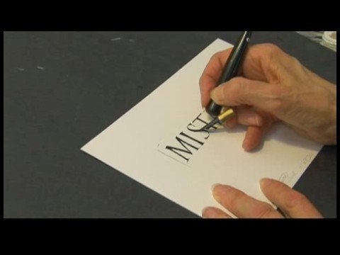 Batı Hat Teknikleri : Tamir Kaligrafi Hatalar: Bölüm 1