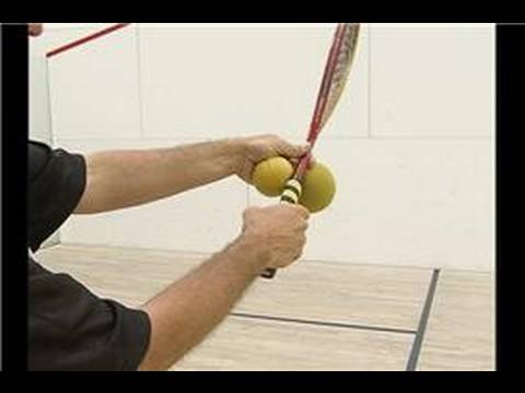 Squash Raket Kulpları : Forehand Kavrama Squash 