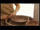 Kil Pasta Pan Yapma : Clay Yivli Kenar Yapma 