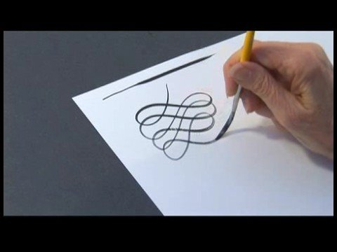 N-Z Hat Sanatı Alfabesi : Sivri Uçlu Fırça İle Hat Sanatı Gelişir  Resim 1