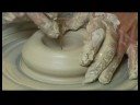 Bir Santa Fe Tarzı Çömlek Yapım: Santa Fe Style Pot Kil Sıkıştırma Resim 3