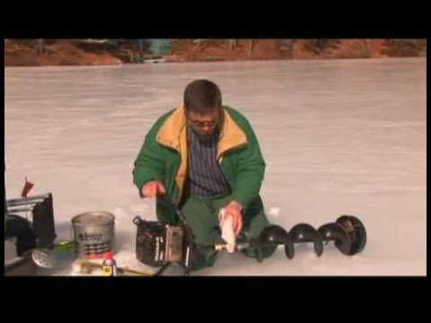 Buz Balıkçılık Ekipmanları: Bakım Ve Ayar : Buzda Balık Avı Gezisinden Sonra Güç Burgu Temizleme 