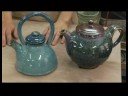 Nasıl Bir Seramik Çay Seti Yapmak İçin : Çanak Çömlek: Çay Setleri İçin Kil Kesme 