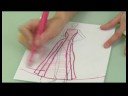 Prenses Dikişleri Moda Tasarım: Prenses Dikiş Moda Tasarım Alevlendi Elbiseler İçin Resim 4