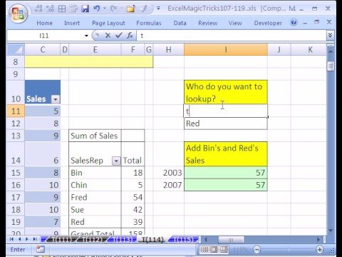 Excel Büyü Hüner #114: Getpıvotdata Ehatalıysa Ve Eğer İşlevi