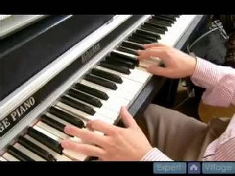E Büyük Ses Caz Piyano Dersleri : İ E Büyük Caz Piyano İçin Majör Akorları 