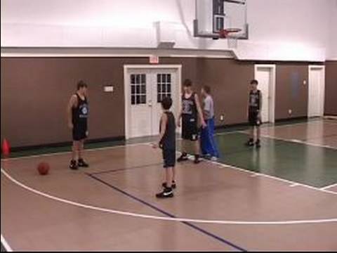 Bölge Gençlik Basketbolda Savunma: Gençlik Basketbol Alan Savunması: Orta Oyun Resim 1
